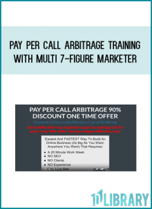 Pay Per Call Arbitrage Training With Multi 7-Figure Marketer from Anthony Devine at Midlibrary.com