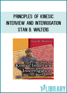 How do you interpret a person’s behavior during their interview? Some people say it’s an innate quality that can’t be taught. But anyone who’s read Stan Walters’ Principles of Kinesic Interview and Interrogation knows that is FALSE. The overwhelming success of the first edition and the numerous success stories credited to the book prove that the art of kinesic interview, or behavioral analysis, is indeed learnable, and Walters shows you how to master it.