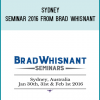 SYDNEY SEMINAR 2016 from Brad Whisnant at Midlibrary.com
