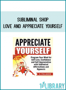 This program is, of course, intended to get you to love and appreciate yourself. It is important that we have a good sense of self love and appreciation, so that we stay emotionally healhy. If you love and appreciate yourself, you are much less likely to feel the need for someone else to love you to feel complete, and you''re also much less likely to let yourself be treated poorly or taken advantage of. It is a great way to improve your emotional health when your self esteem and sense of self value is low, in addition to the programs specifically designed to deal with those issues.