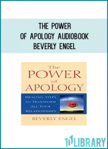 A fascinating and inspiring exploration of the healing power of apology and how to put it to work in your life.