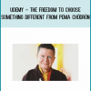 Udemy - The Freedom to Choose Something Different from Pema Chödrön at Midlibrary.com