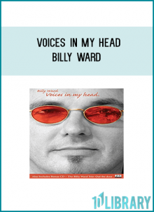 Billy Ward is one of today's most talked about drummers and clinicians. Voices in My Head is the much-anticipated follow-up to his award winning DVD, Big Time. Nearly three hours of insightful instruction are included. Experience Billy's unique approach to drumming as he breaks down basic jazz technique and shares his recording, composing and collaborating methodology. Filmed in High Definition and complete with dozens of bonus features including half-speed segments, Voices in My Head will help you discover your true inner voice. Also included is the bonus CD, The Billy Ward Trio: Out the Door.