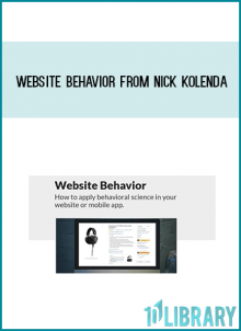 Website Behavior from Nick Kolenda at Midlibrary.com