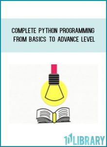 Complete Python programming from Basics to Advance level at Tenlibrary.com
