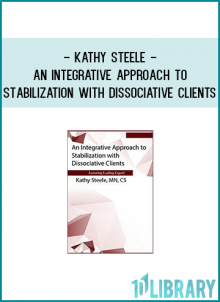 This presentation will offer an integrative approach to stabilization in clients with dissociation, ranging from Complex PTSD