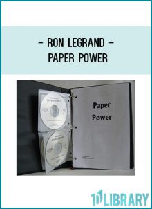 Ron Legrand - Paper Power at Tenlibrary.com