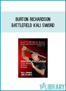Burton Richardson - Battlefield Kali Sword at Midlibrary.com