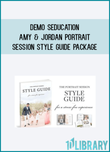Demo Seducation – Amy & Jordan Portrait Session Style Guide Package at Midlibrary.net