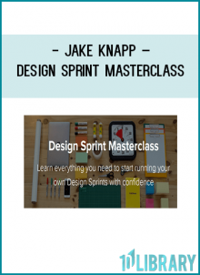 The toolkit that teaches you not just the Design Sprint process, but the art of running (and selling!) stress-free Sprints with confidence and success.