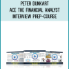 Peter Dunkart - Ace The Financial Analyst Interview Prep-Course at Midlibrary.net