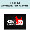 43 Text That Guarantee Sex from PUA Training at Midlibrary.com