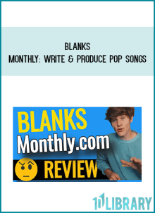 Blanks – Monthly Write & Produce Pop Songs at Midlibrary.net