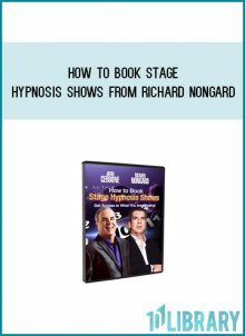 How to Book Stage Hypnosis Shows from Richard Nongard at Midlibrary.com