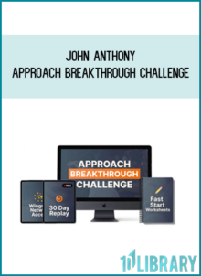 John Anthony – Approach Breakthrough Challenge