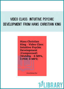 Video Class Intuitive Psychic Development from Hans Christian King at Midlibrary.com