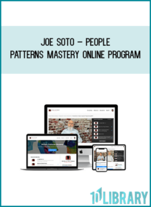 Wyatt Woodsmall & Joe Soto – People Patterns Mastery Online Program