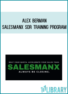Alex Berman – SalesmanX SDR Training Program at Midlibrary.net