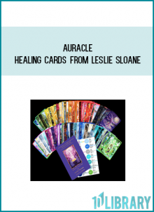Auracle Healing Cards from Leslie Sloane at Midlibrary.com