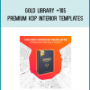 Gold Library +105 Premium KDP Interior Templates AT Midlibrary.com