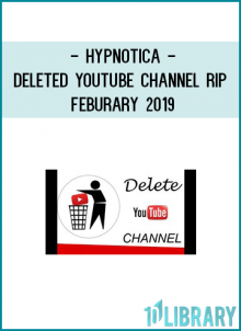 This is a complete channel rip (until Feb 2019) of Hypnotica's youtube channel which has been deleted by youtube. It is a shame as he had a lot of great content on his youtube channel and I personally gained a lot from his videos.