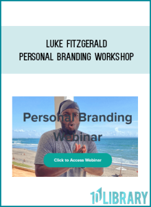Luke Fitzgerald – Personal Branding Workshop at Midlibrary.net