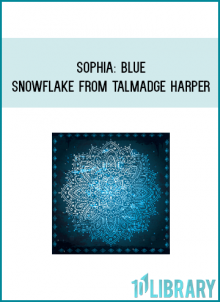 Sophia Blue Snowflake from Talmadge Harper at Midlibrary.com