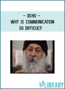 In the OSHO Singles series of selected talks, Osho addresses major questions and issues of our daily life. With depth and his usual humor we get a chance