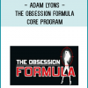 Hi and welcome to our review on The Obsession Formula by Adam Lyons.
