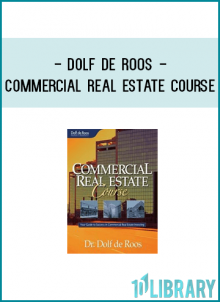 Dolf presents his acclaimed commercial real estate seminar designed to show you the ins and outs of investing in commercial real estate. If you are investing in residential property, or have started to invest in commercial property and want to take your investing to the next level, this course is for you. Discover the differences between commercial and residential real estate, and why commercial should be the next step for you.