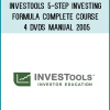 Investools 5-step Investing Formula Complete Course with Manual
