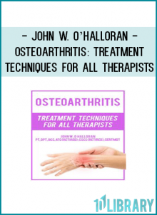   Osteoarthritis is the most common joint disorder in the United States