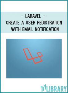 Laravel - Create A User Registration With Email Notification