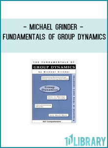 formed it into a one to group model, Michael presents the tools you need, so you can creatively and effectively utilize NLP to guide a group toward a desired result.