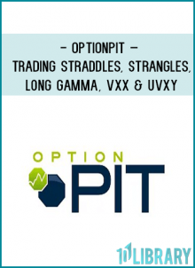 Short volatility is the rage, learn to trade it effectively. In this course the Option Pit team will teach you how to sell and buy