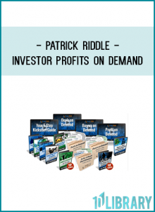 The 4-Week Investor Profits On Demand Training Program Below…Here’s What You’re Going to Get: