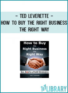 New 6th Edition: October 29, 2019How to Buy the Right Business the Right Way—