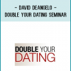 Eben (David DeAngelo) no longer actively manages, runs seminars or produces new content for Double Your Dating. He has formally moved on to new interests leaving the running of Double Your Dating to management he has put in place there.