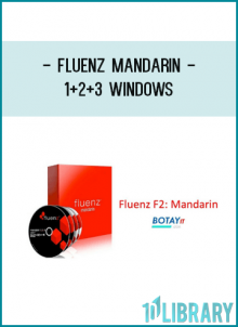 Two audio CDs for additional training, downloadable podcasts, & the handy Fluenz Navigator for on-the-go referencing of important words & phrases.