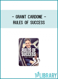 home, get in shape, create massive financial success, and have happier more prosperous lives.Over 2 hours 22 minutes delivered by Grant Cardone himself!