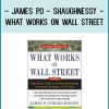 James P.O - Shaughnessy - What Works on Wall Street