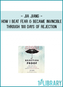 Filled with great stories and valuable insight, Rejection Proof is a fun and thoughtful examination of how to overcome fear and dare to live more boldly.