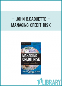 professionals who face the great new challenges-and promising rewards-of credit risk management.