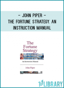 this new book John outlines a key stratgey that can help traders to suceed. The book also explains how to develop winning systems.