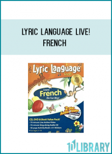 Live action bilingual music videos on DVD, plus all 21 songs on audio CD, add fun to language learning.