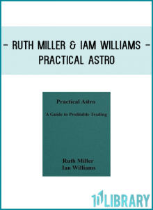 “Practical Astro” authored by Dr. Miller and Ian Williams provides certain astrological conditions that can help in identifying turning points in markets and is useful as an additional component to either of the above methods.