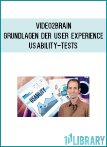 Video2Brain - Grundlagen der User Experience: Usability-Tests