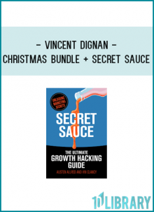 Vincent Dignan - Christmas Bundle + Secret Sauce: The Ultimate Growth Hacking Guide