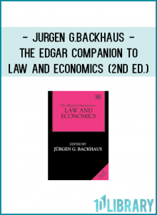 Jurgen G.Backhaus - The Edgar Companion to Law and Economics (2nd Ed.)