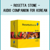 learning application out there and Rosetta Stone is one of them which offer learning of different languages of the world.